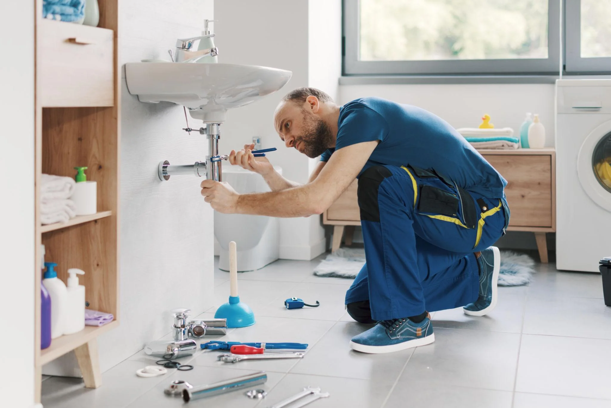 Validus Plumbing on-site